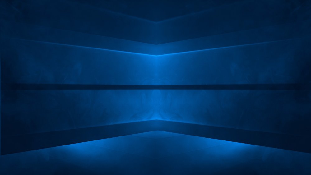 Синий объемный фон