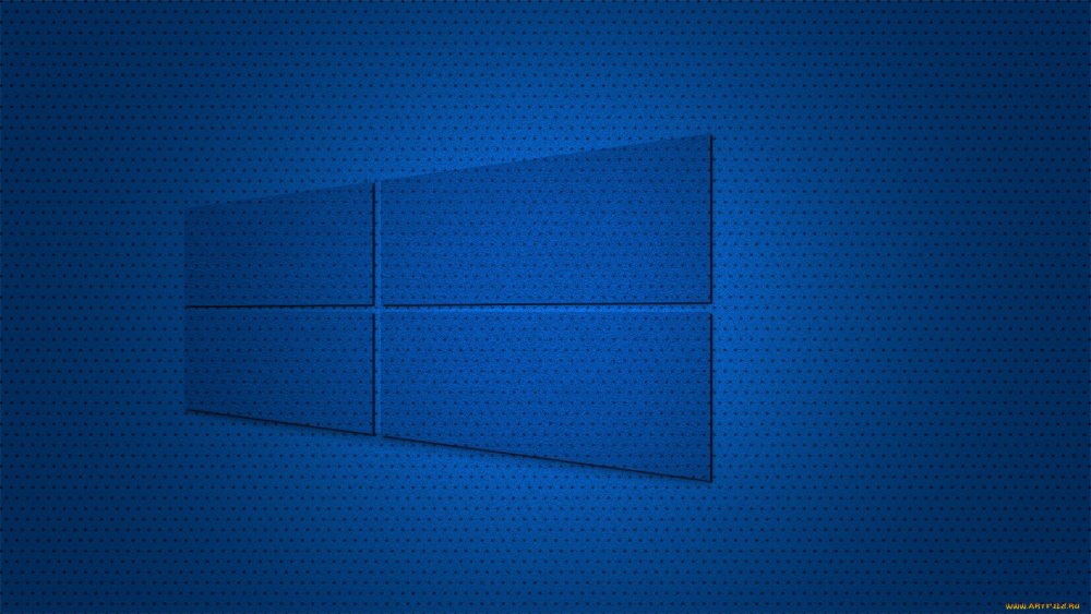 Синий фон виндовс