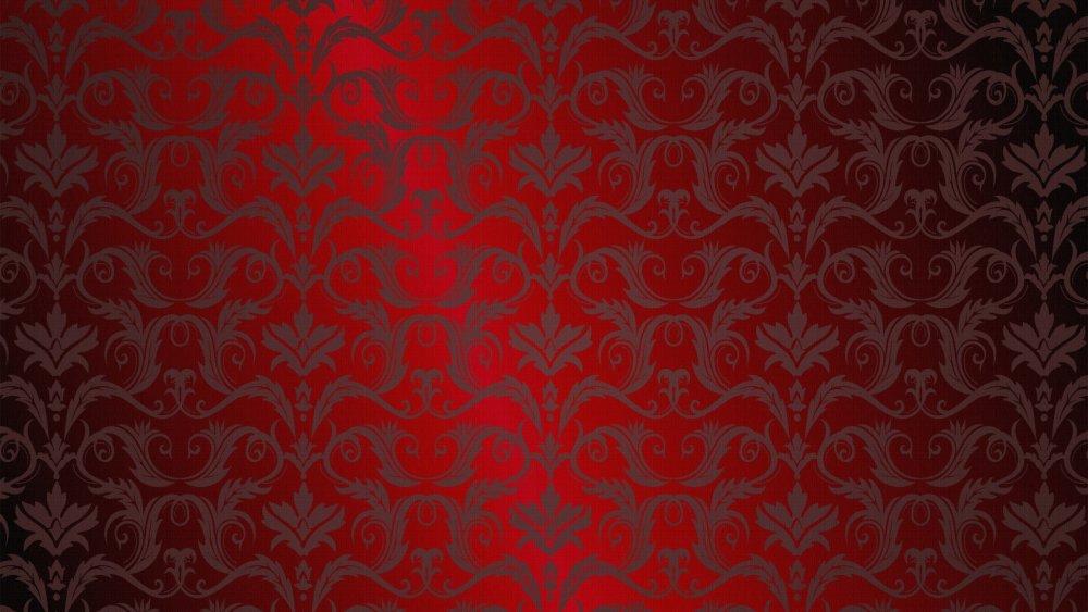 Бордовый фон с узорами