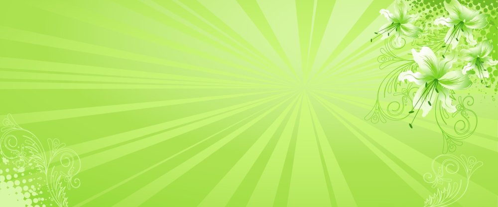 Зеленый фон для визитки