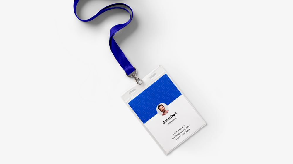 Бейдж шаблон