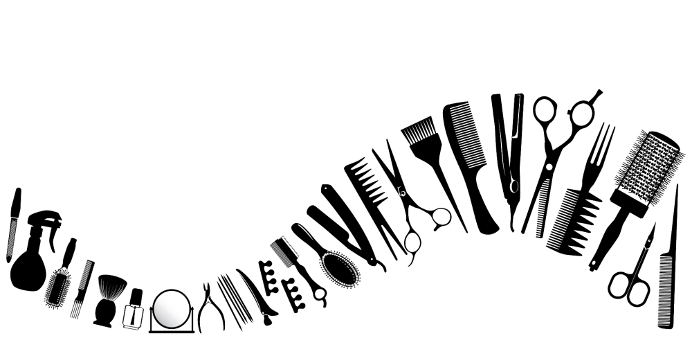 Парикмахерские инструменты клипарт