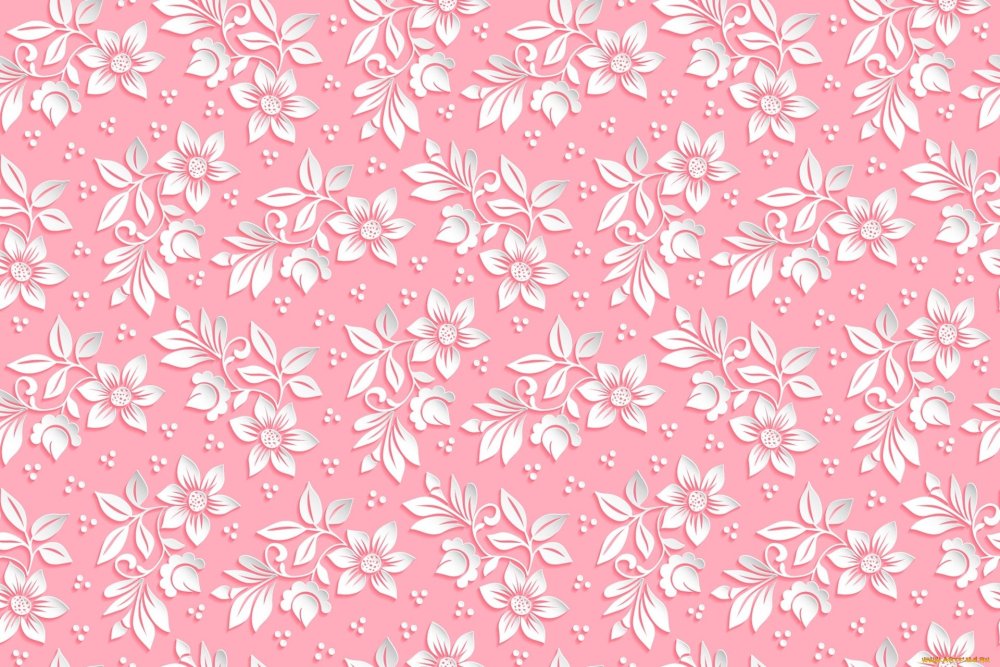 Розовые узоры