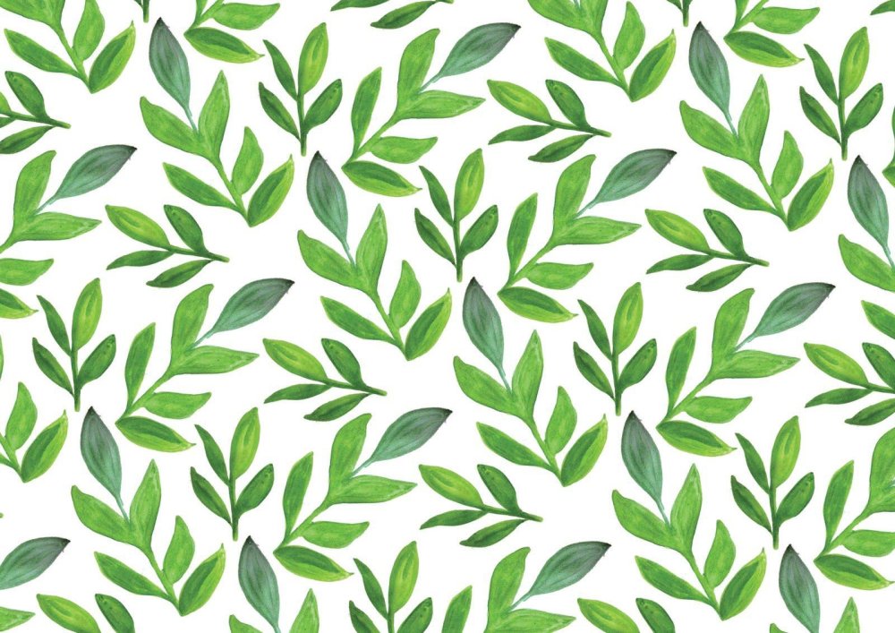 Орнамент листья