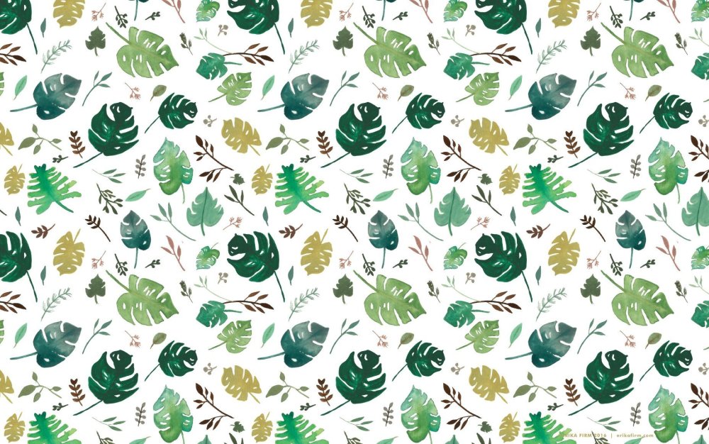 Паттерн листья