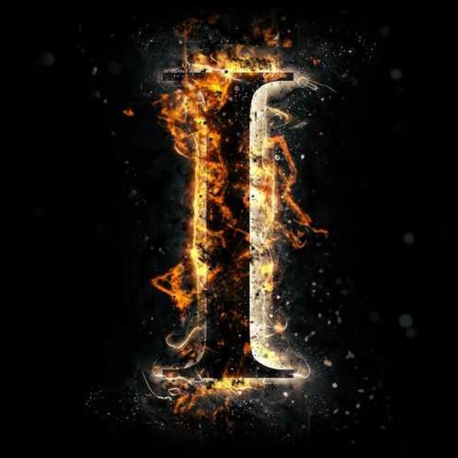 Красивая буква i английская