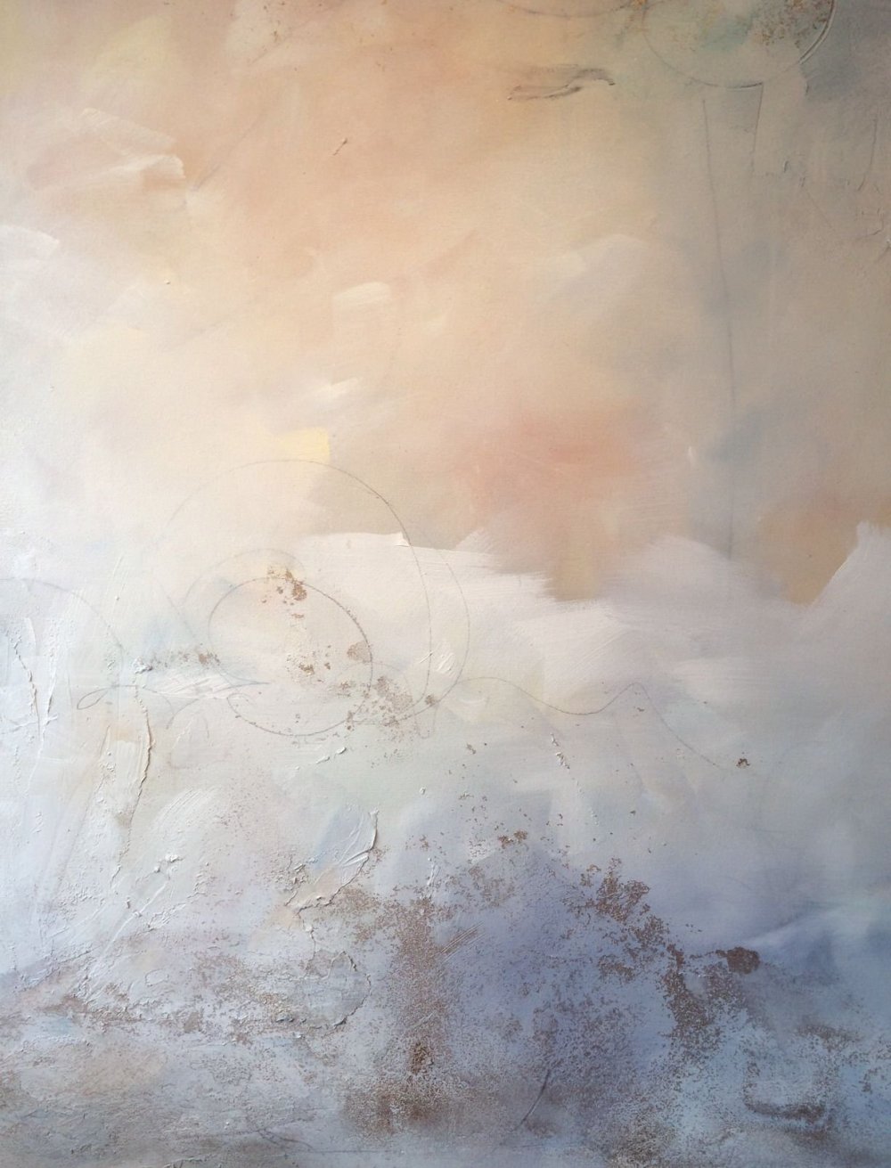 Акварельный фон для портрета