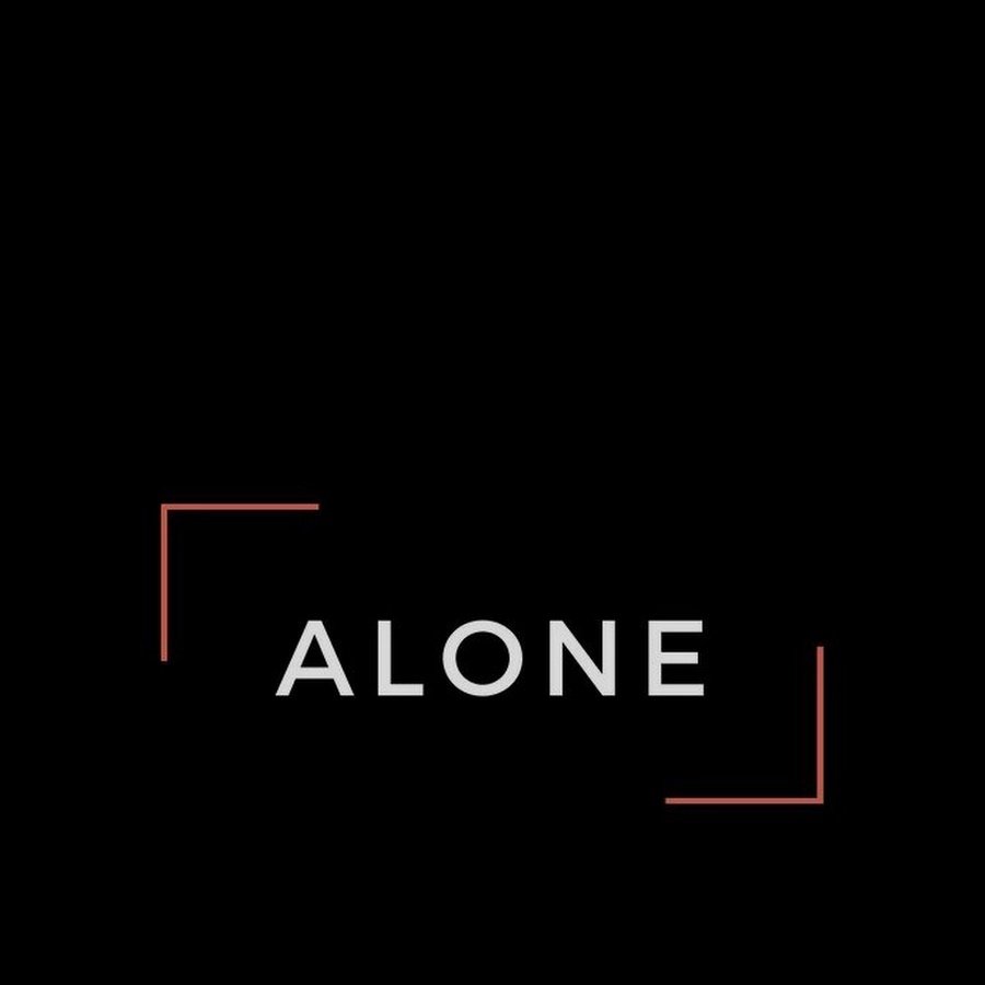 Картинки Alone надпись