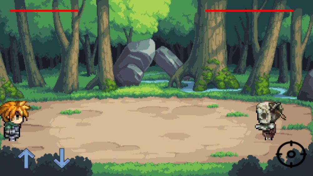 Пиксельный лес