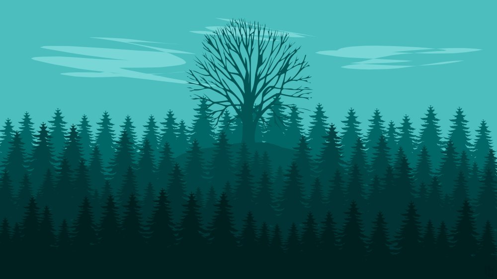 Дерево Минимализм