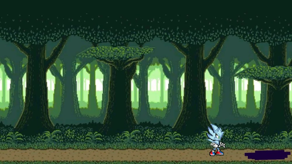 Пиксельный лес