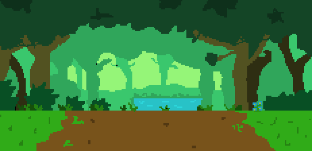 Пиксельный задний план