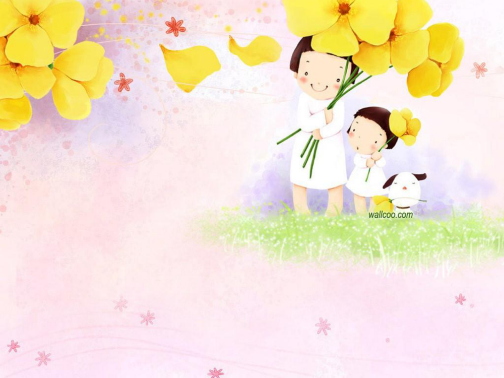 Праздничный фон для мам и детей