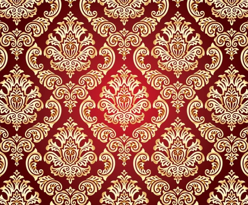 Красный орнамент фон