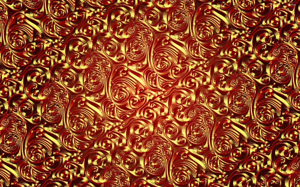 Золотой орнамент