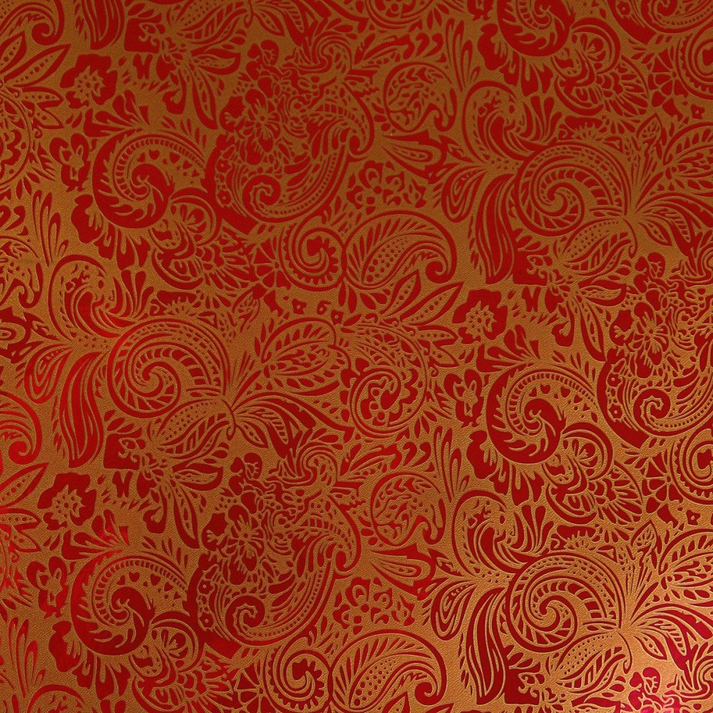 Красный фон с узорами