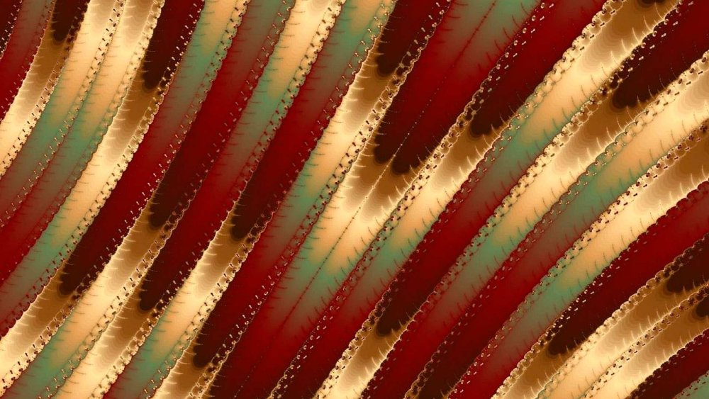 Красный фон с узорами