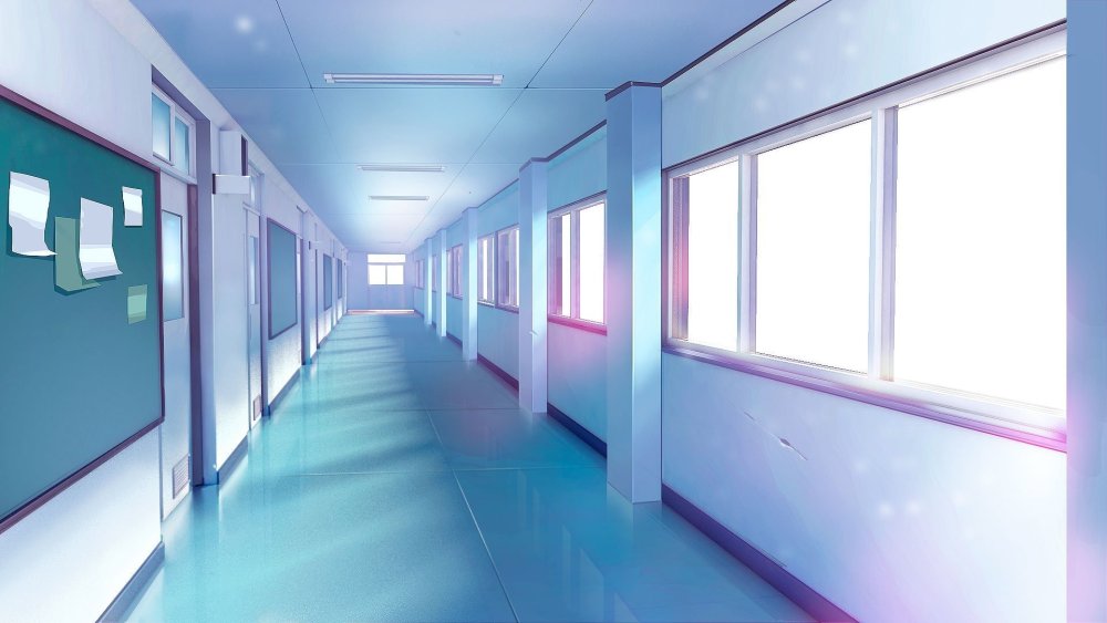 Коридор гача лайв школа