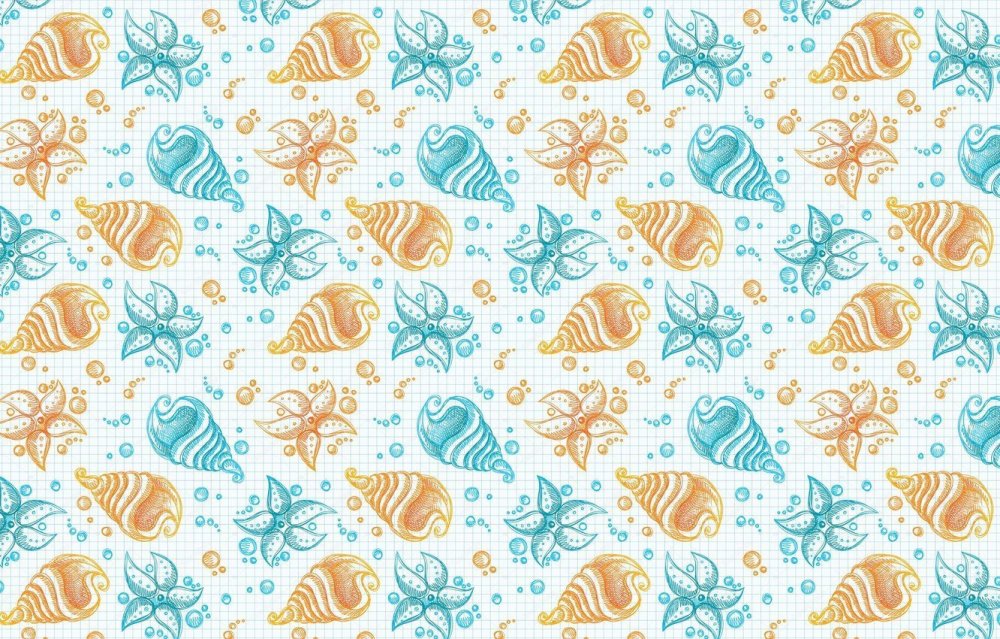 Паттерн морская тема
