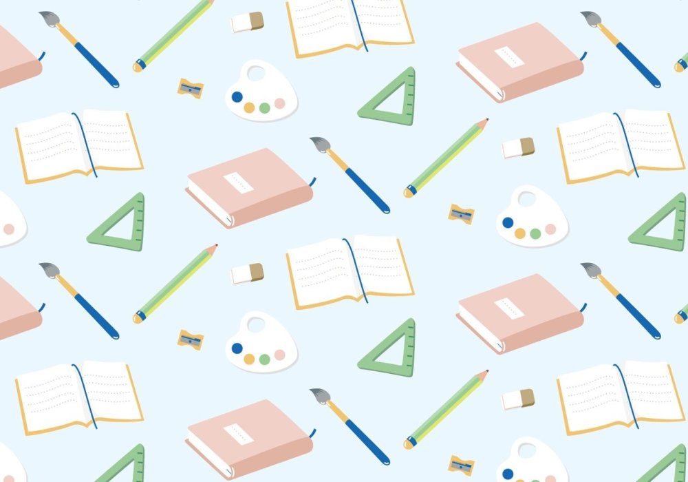 Стильный школьный фон