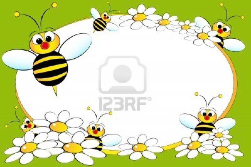 Рамка с пчелками для детского сада