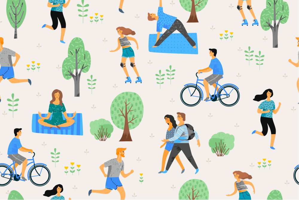 Фон спортивная тематика