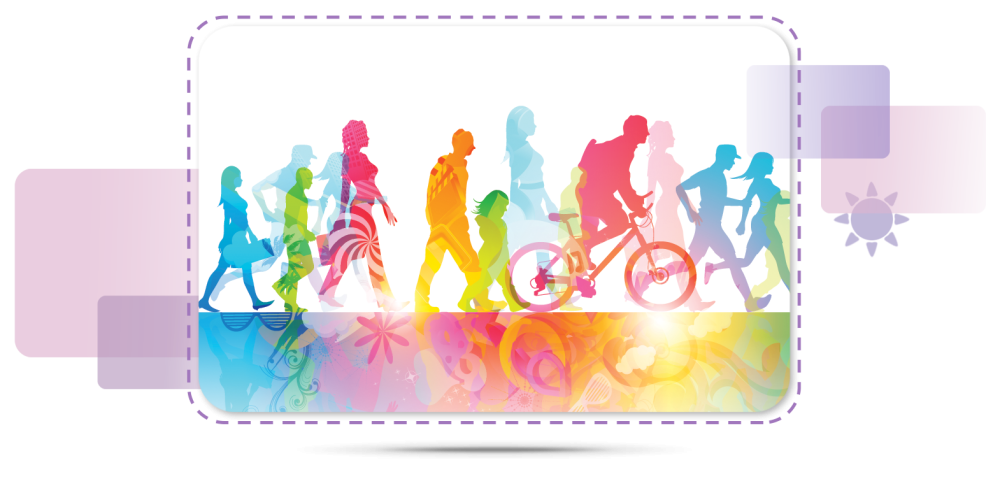 Активный образ жизни фон