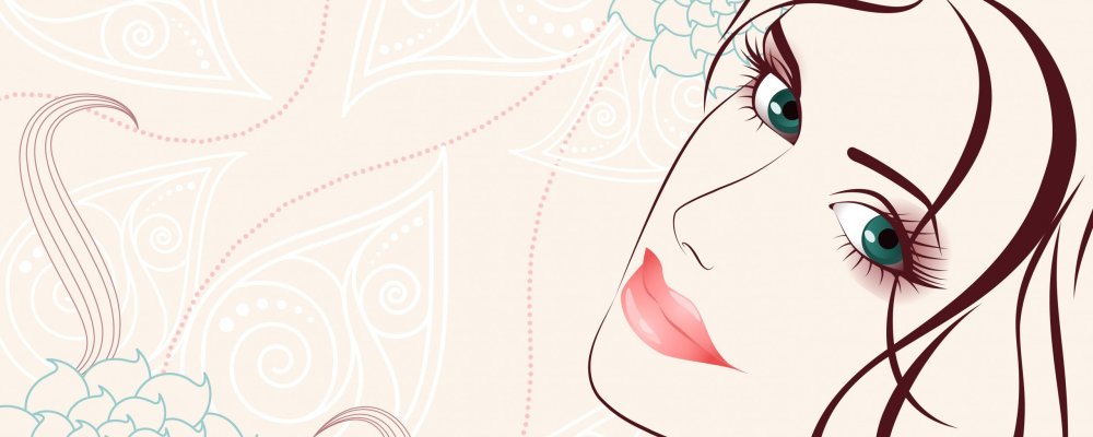 Фон для визитки салона красоты