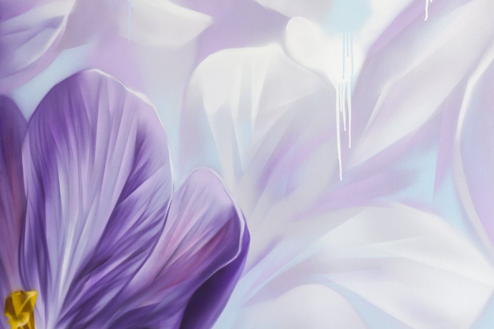 Нежно фиолетовый фон