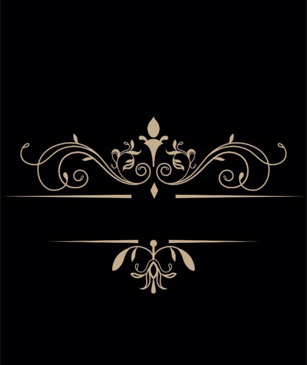 Черно золотой фон