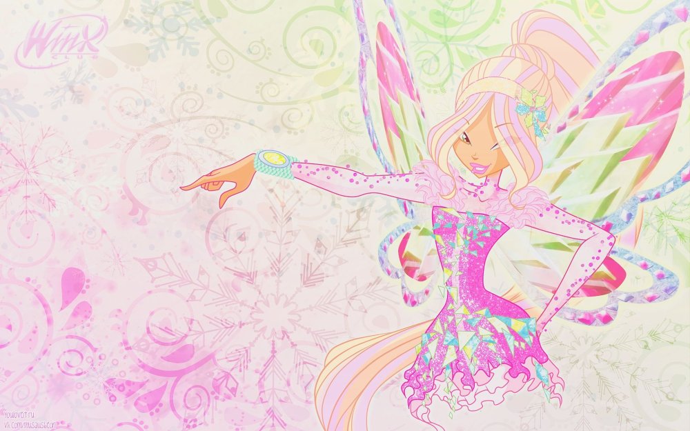 Винкс превращение Тайникс Флора