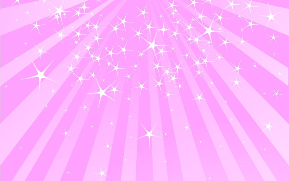 Розовый фон лучи