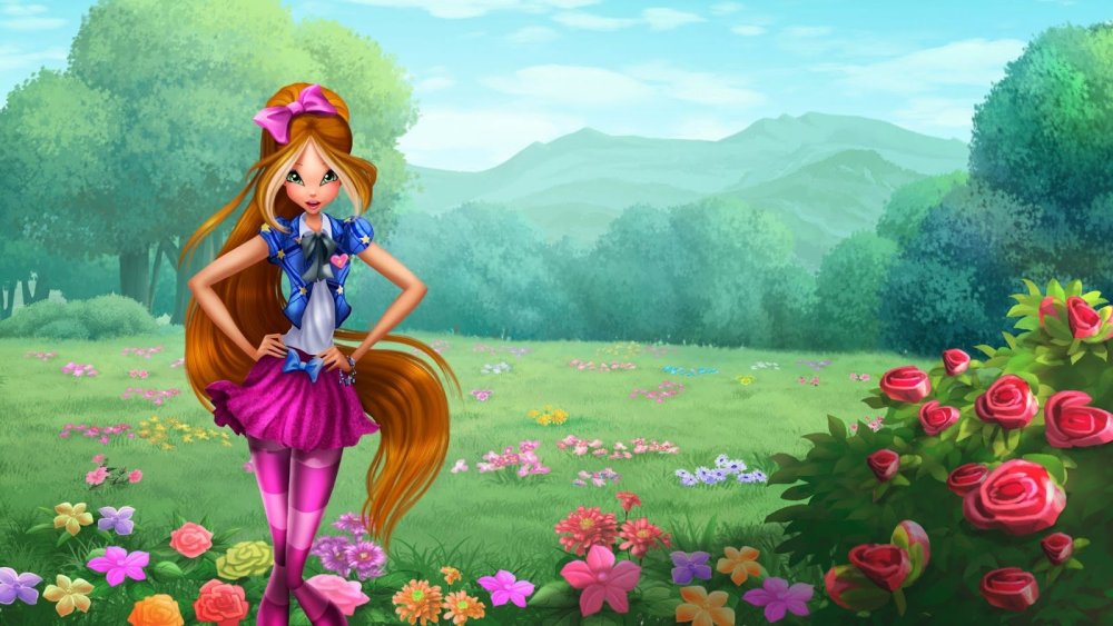 Красивый фон для девочки