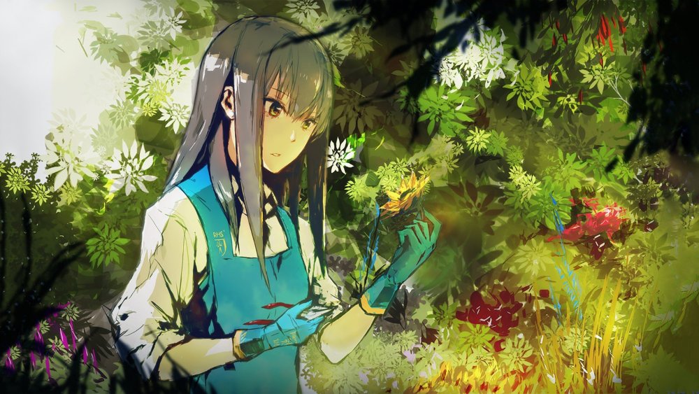 Аниме Садоводство