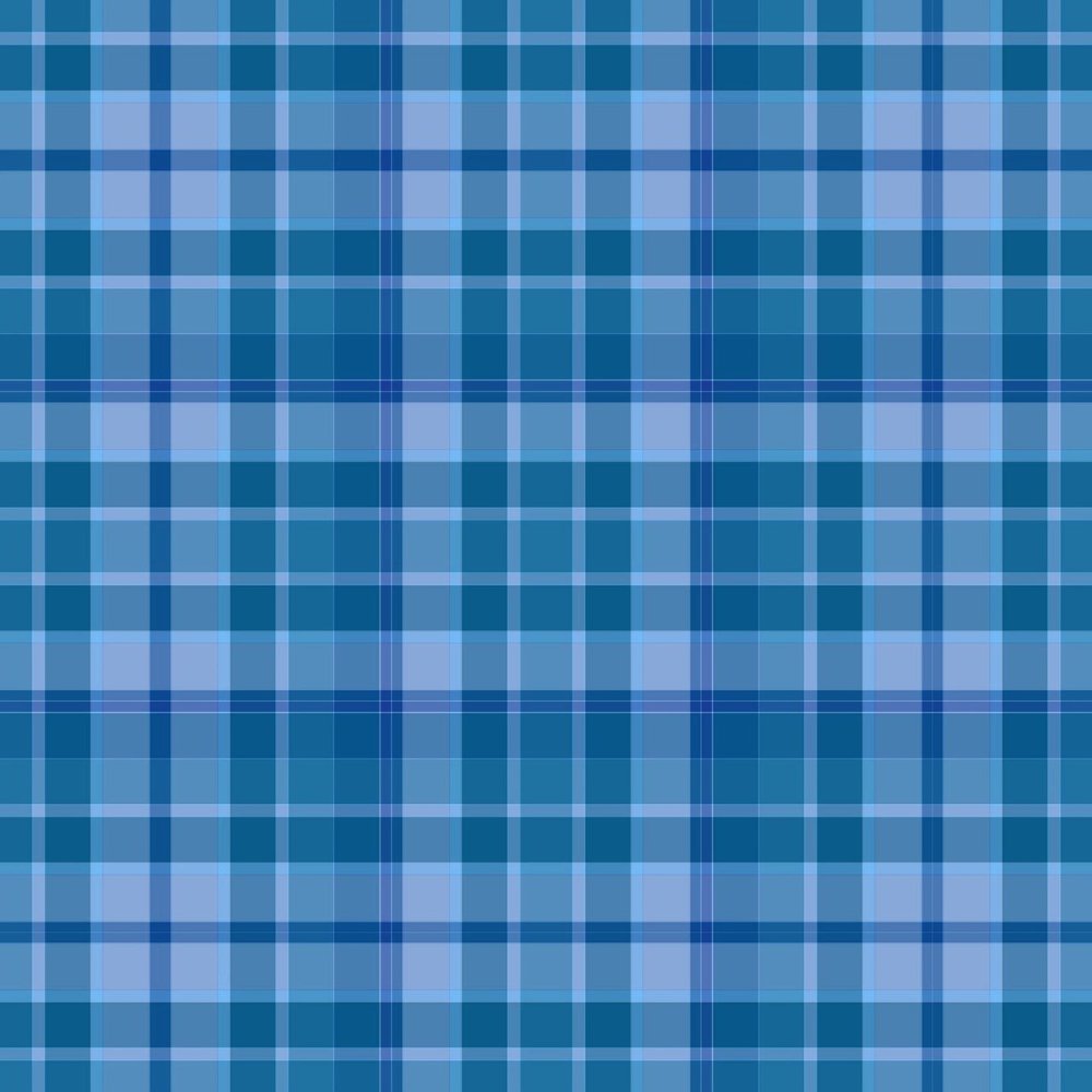 Шотландская клетка синяя