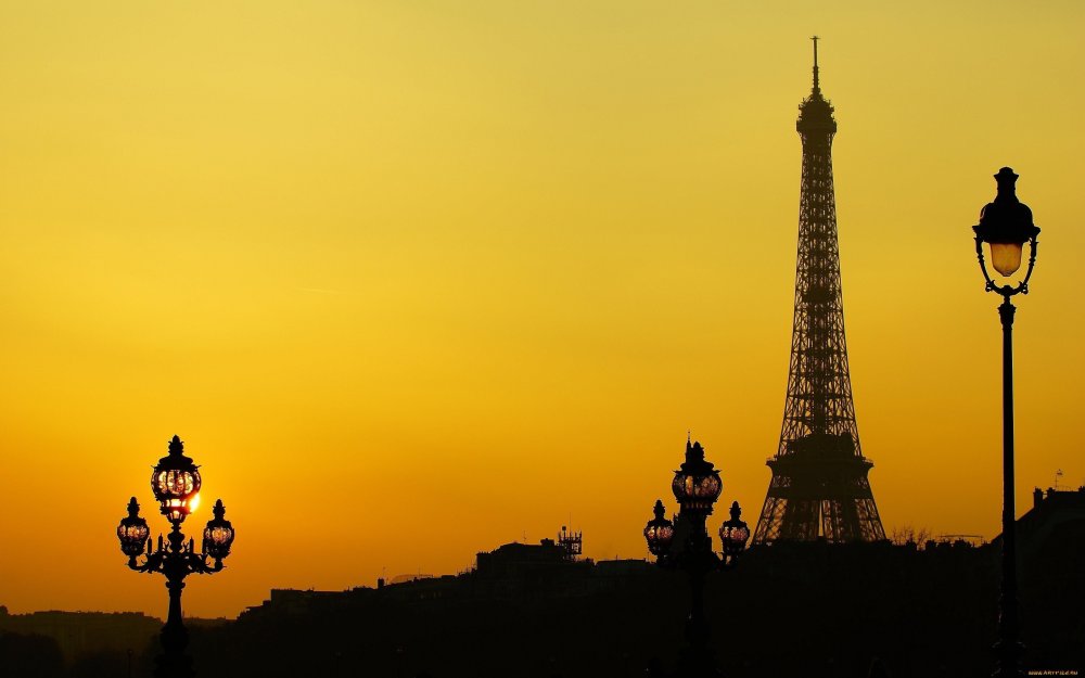 Фон Париж