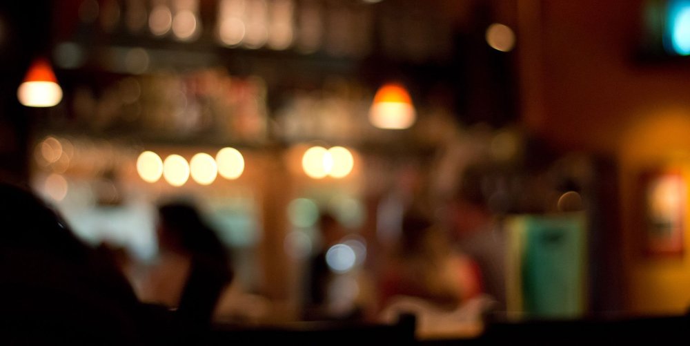 Размытый фон кафе