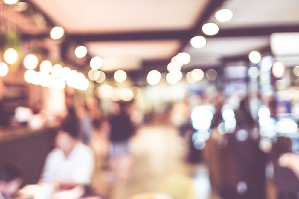 Размытый ресторан