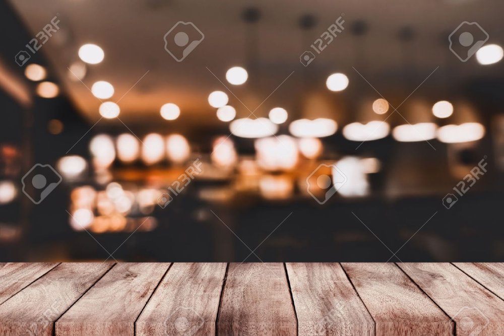 Размытый фон кафе