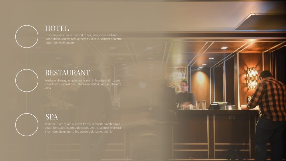 Размытый интерьер