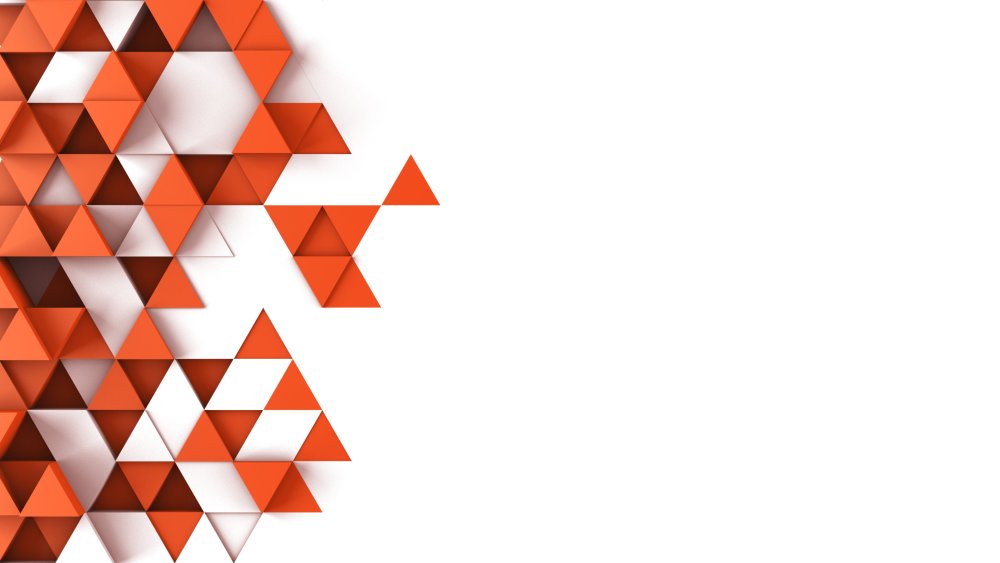 Бело оранжевая геометрия