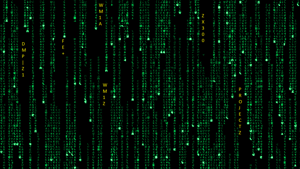 Матрица 101011010010101001010 синяя