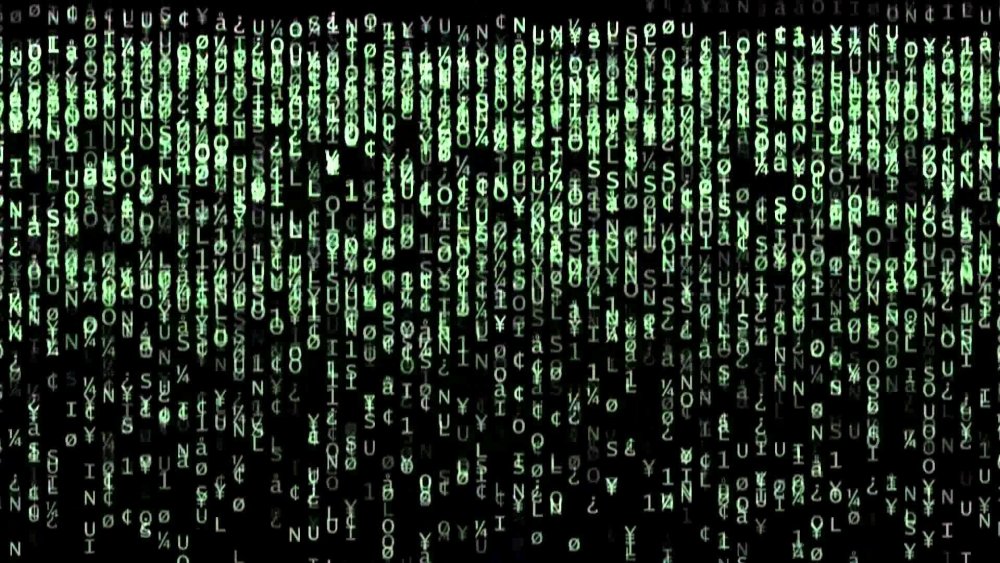 Фон из матрицы