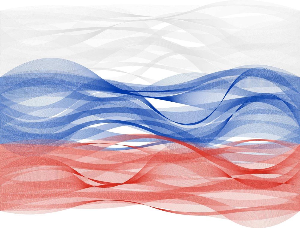 Фон Триколор абстрактный