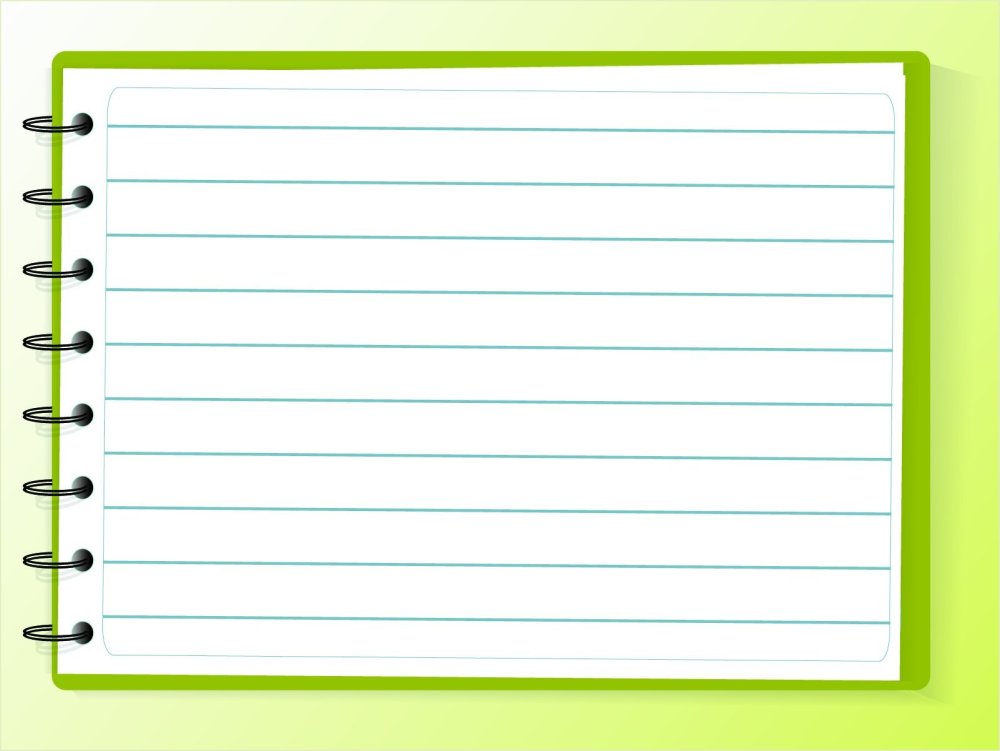 Фон для презентации блокнот
