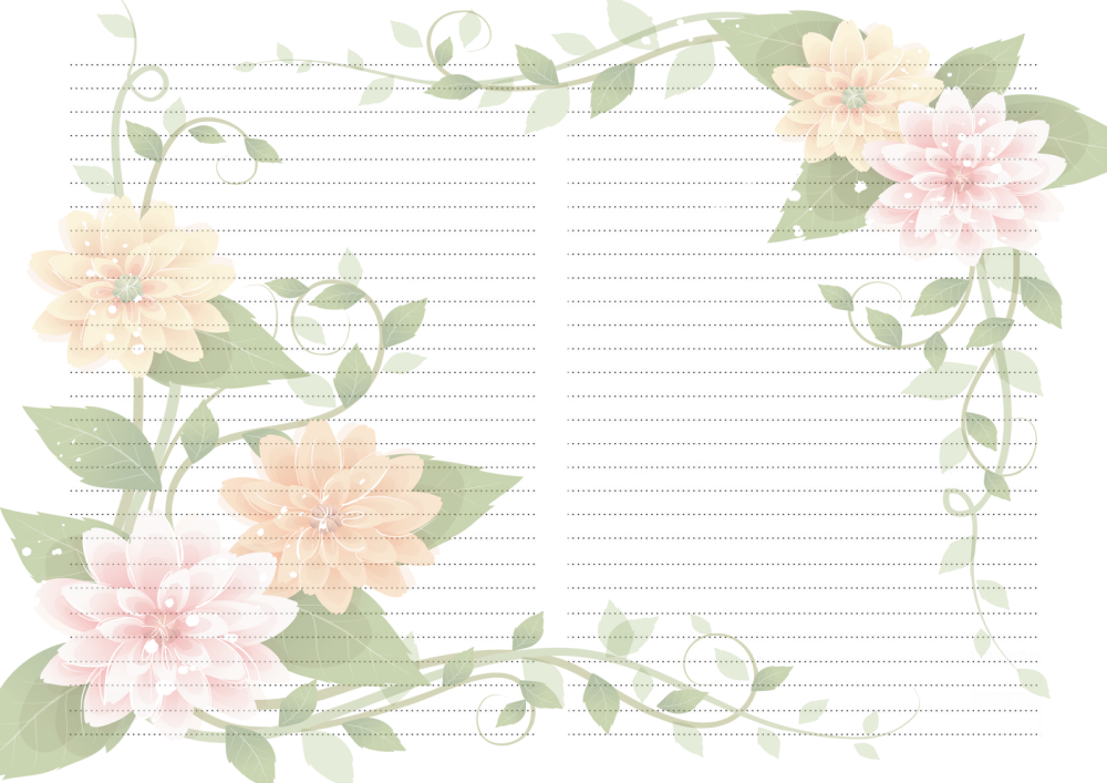 Фон для ежедневника для страниц