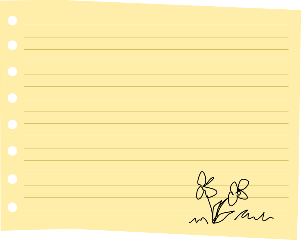 Лист для заметок