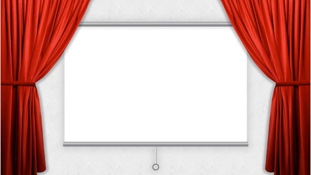 Фон для Пауэр поинт театральный
