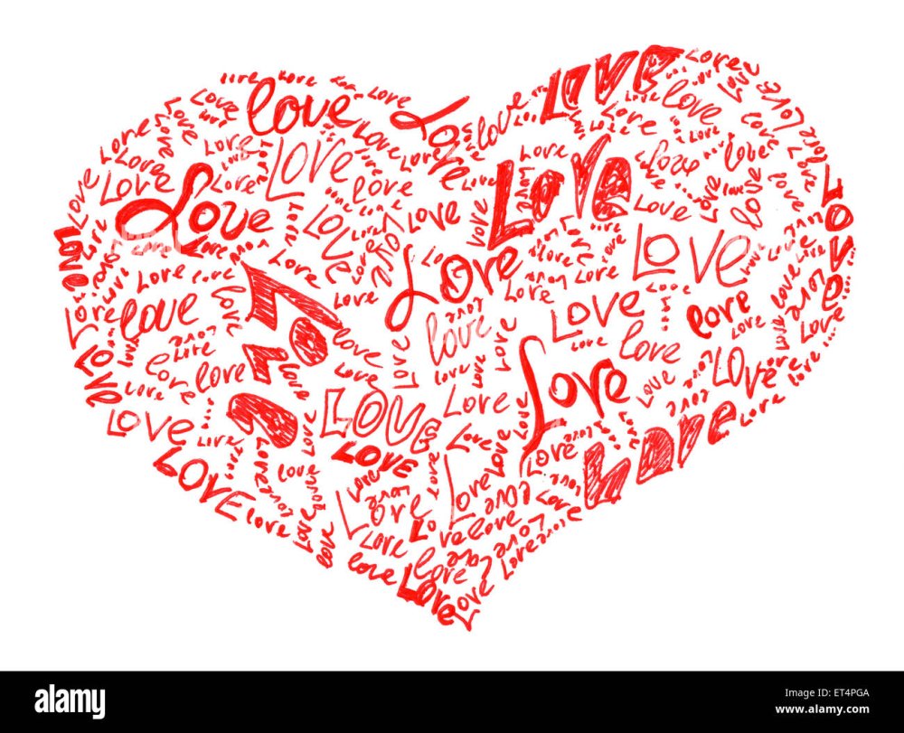 Красивые слова про любовь на прозрачном фоне