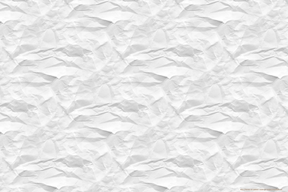 Crumpled White paper